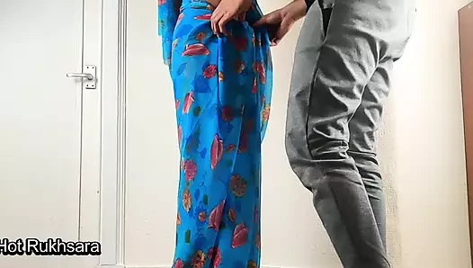 Hintli yenge genç devar ile sert ağrılı sikişiyor Hintçe ses