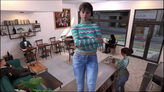 Anne Hathaway oyunda küçük kahvede benzer