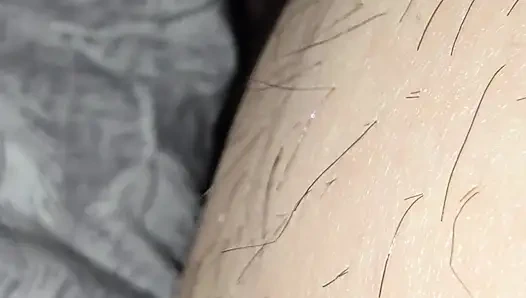 Step mom saw step son erection and handjob him hard to cum