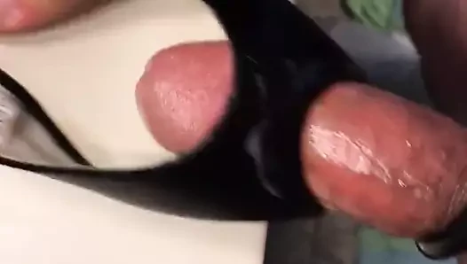 Fucking wife's peeptoes right after work