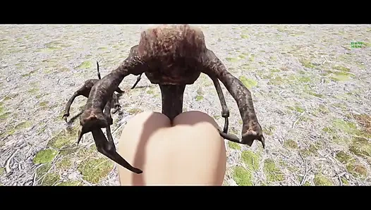 Alyx Vance canavar yarak alıyor - yarı yaşam animasyonu