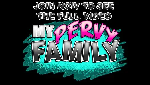 MyPervyFamily - Stepdad Caught Masturbating to Hot Teen! - Lola Valentine