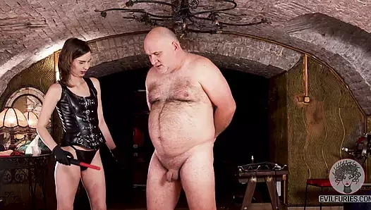 yağ eski adam tadı şok edici üzerinde dick