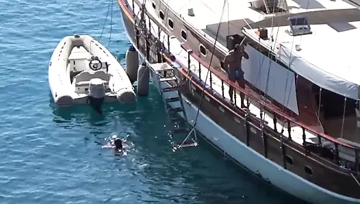 Kelly brook bodrum tatilinde