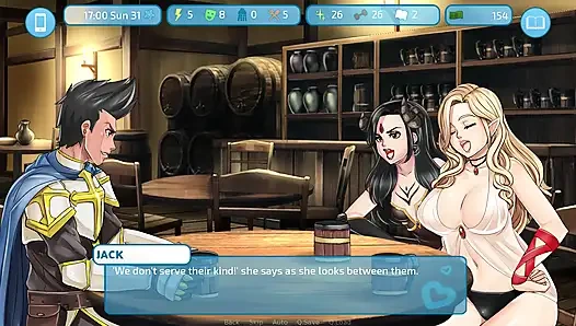 Aşk ve seks ikinci kale: evde arkadaşlarıyla oyun oynuyor bölüm 23