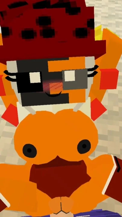 Minecraft jenny mod fapcraft: fazclaire's night fnaf clipsy adlı uçan bir animatronikle sikişiyor | Klip 1