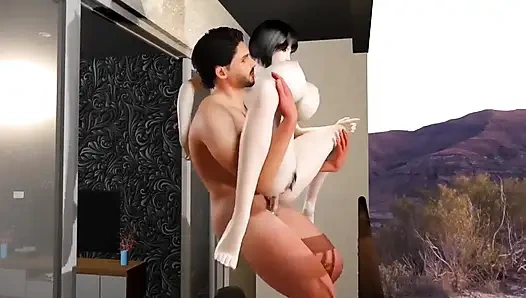 Asyalı Orta Yaşlı Seksi Kadın Kayınbiraderi Ile Zina Yapıyor