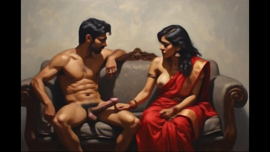 Naught indian aunty fucking with her daughter's ex boyfriend