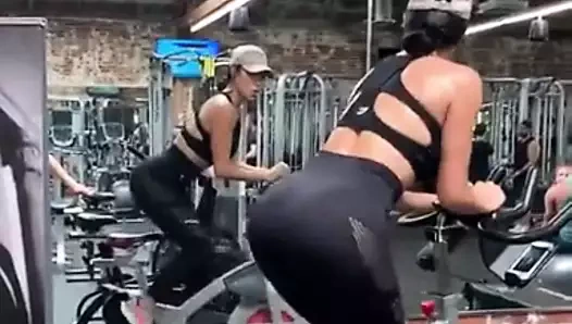 Nicole scherzinger seksi spor salonu egzersiz