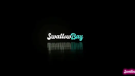 Minyon sarışın Asyalı Avery siyah gırtlak sikişi