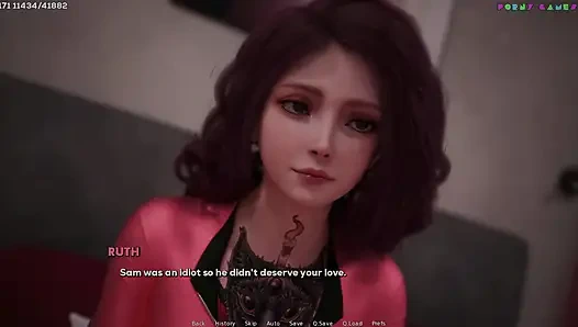 Shamandev'in arzu gölgeleri - genç Yuria zenciyle sikiliyor: resmi ilk büyük zenci sahnesi 56