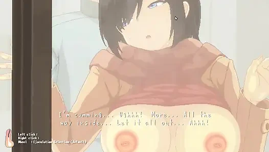 Hentai oyunu - büyük memeli ve götlü büyük memeli kız kışın sikiliyor