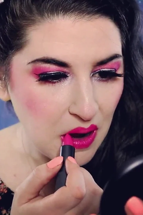 Pleksiglas asmr'da pembe ruj