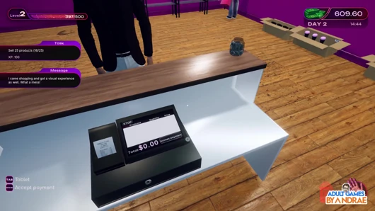 Love Shop Simulator oyunu bölüm 1 - kendi dükkan işimi kuruyorum