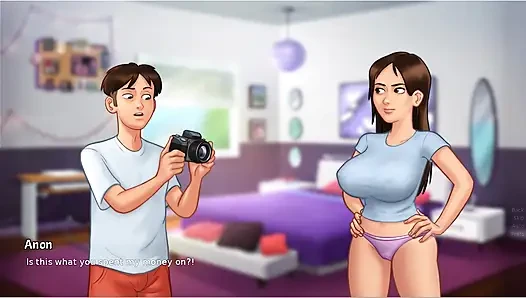 Yaz mevsimi efsanesi - oyun - rol yapma - ıslak gömlekli hamile genç kız ve genç kızın fotoğraf çekimi