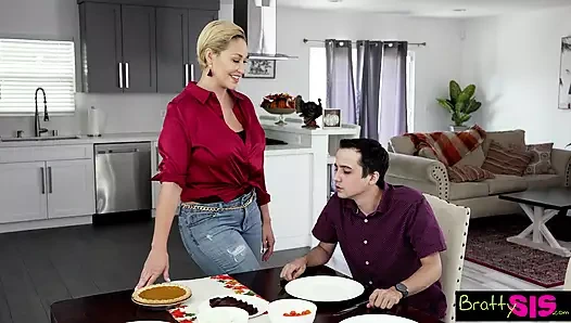 Üvey kardeşimin seksi şükran günü - s20:e9