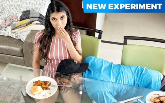 Kız arkadaş Penelope Woods erkek kardeşinin büyük yarağına binerek erkek arkadaşını aldatıyor