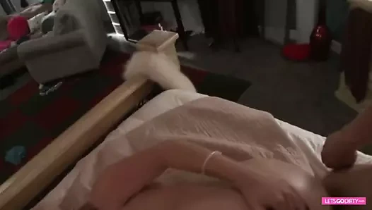 Rothaarige Eheschlampe braucht es hart