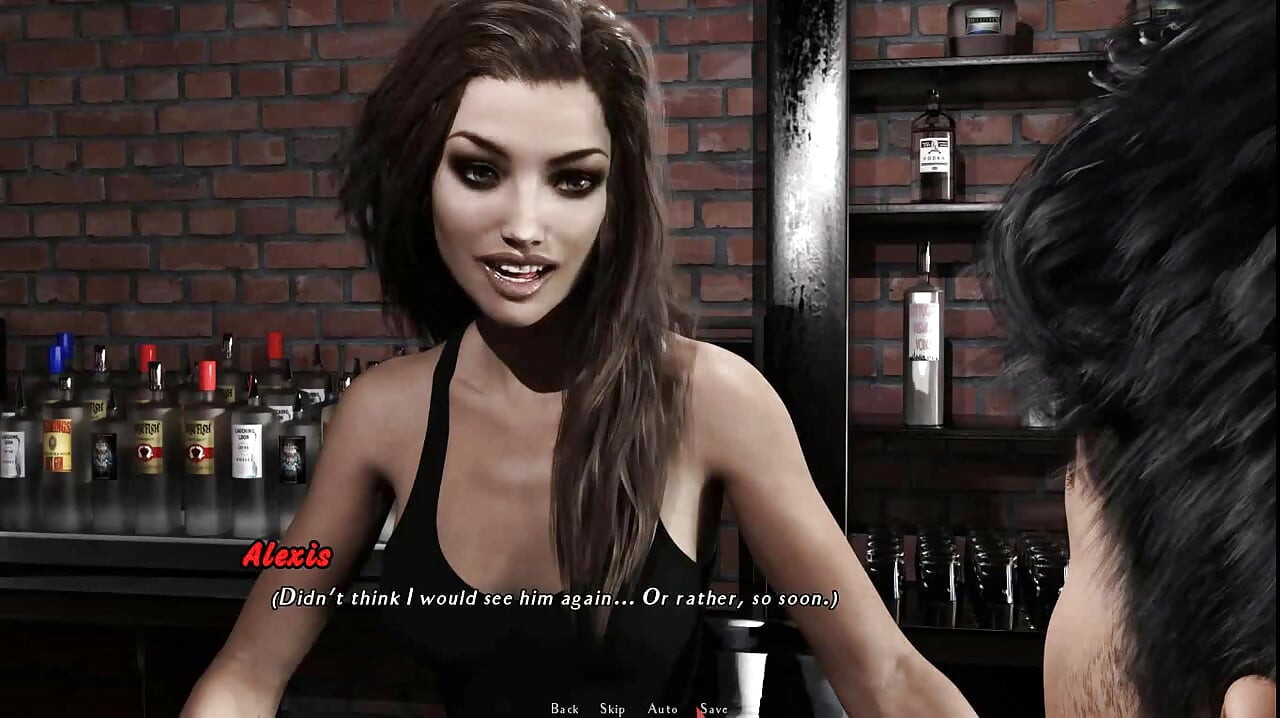 İç içe: adam arkadaşı ve seksi bir kadın barmen-ep7