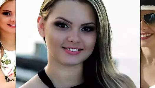 Lara pinho - bu harika sarışın için cum haraç.