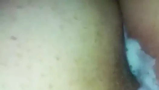 Kız arkadaş kremsi kedi ve oyuncak