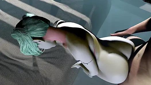 Извращаюсь с Rebecca Cyberpunk Edgerunners пародия