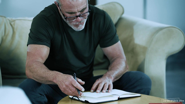 Stepdad Pounds Twink in Locked Down Lust - DisruptiveFilms