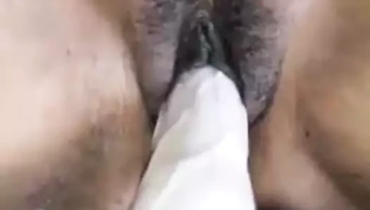 Telugu koca kahrolası karısının amını yapay penis ile