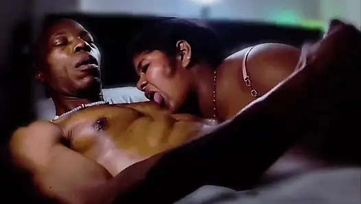 Kolombiyalı goon oda bir ton yüze boşalma emiyor