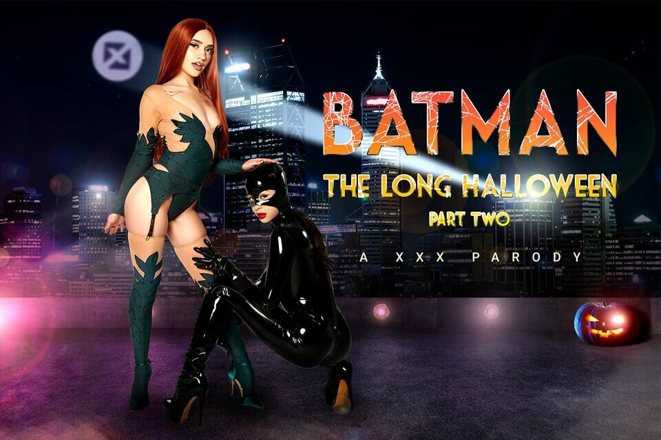 Uzun cadılar bayramı vr porno sırasında catwoman ve zehirli sarmaşık ile bir üçlü Vrcosplayx batman