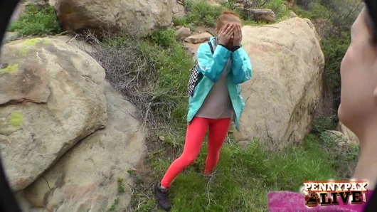 Penny pax ve sarah shevon ile inanılmaz yürüyüş pov üçlü