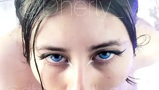 My Friend's Beautiful Stepsister Gives Me a Gentle Blowjob POV