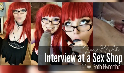 Bir seks dükkanında röportaj (önizleme)