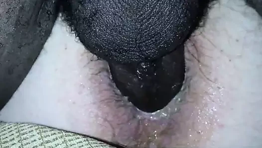 siyah horoz içinde beyaz delik