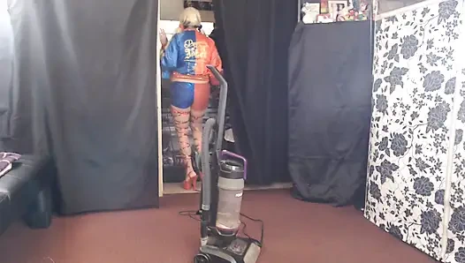 Harley Quinn sürtük vakumlama