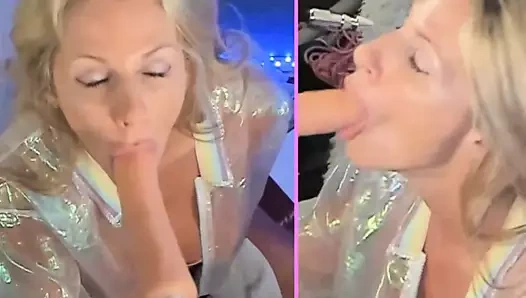 sarışın derin boğaz yapay penis makine