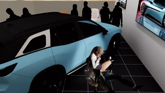 A Couple Is Secretly Fucking at the Car Show