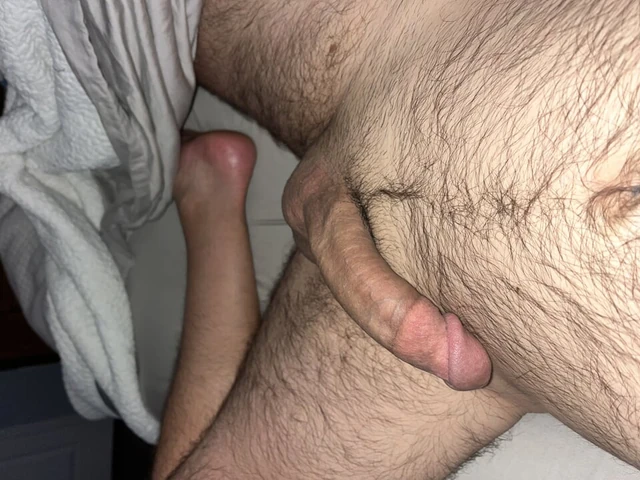 Quick Morning Jerk Off With Oozing Cum