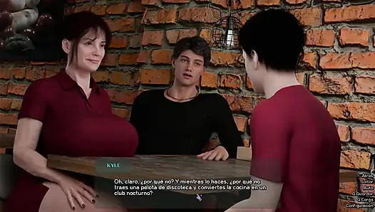 STEPMOTHER IN VERY HOT PIZZERIA