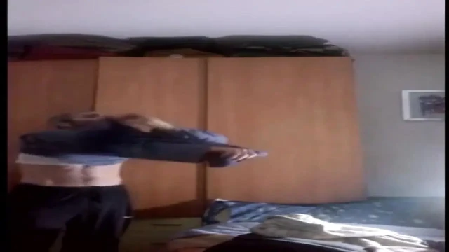 Amatör evde dans