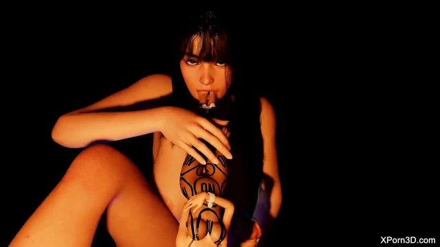 Futa giantess kızı seks oyuncağı olarak kullanıyor dev futanari hakimiyeti