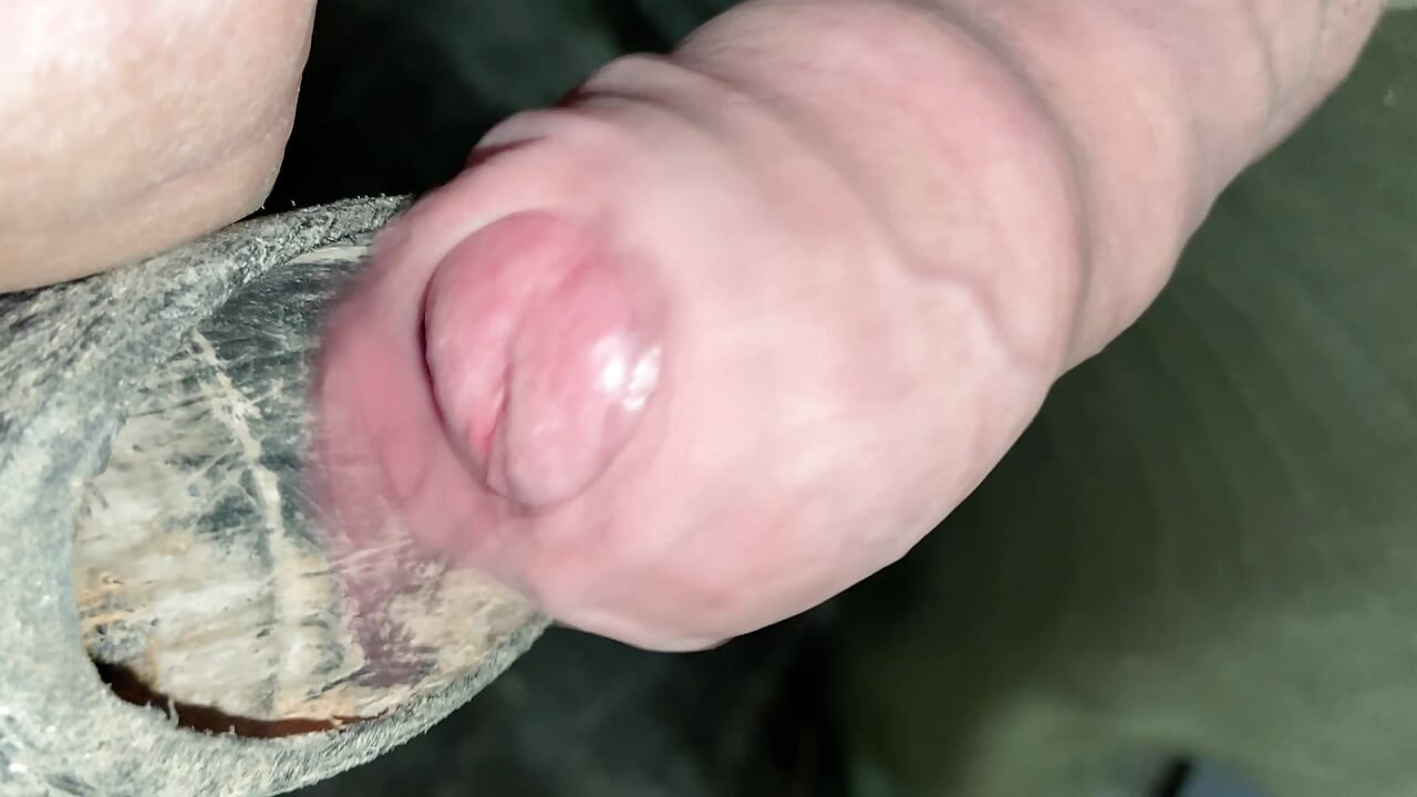 Hortum emmeden sonra yakın çekim eller serbest boşalma