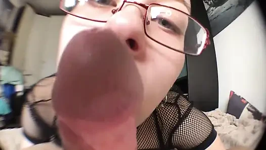 Vilu vidish bakış açısı oral seks yakın çekim