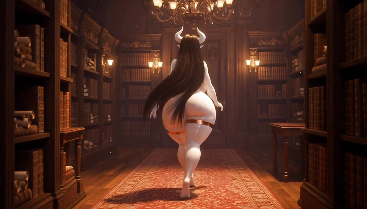 Albedo Forbidden Library - Midnight Tit Play & Sensual Self Touch Episode 4