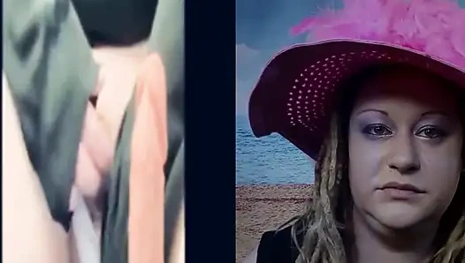 Eşcinsel kadın kılıklı kız için küçük penis aşağılayıcı