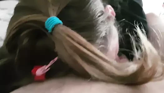 Çekme saç ve yüz kahrolası bir sürtük