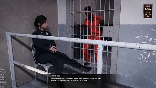 Hapishane gardiyanı 6 Amy herkesi ateşli yapıyor.