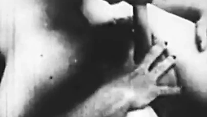 Kıllı kedi sürpriz sağ evde (1950'ler vintage)