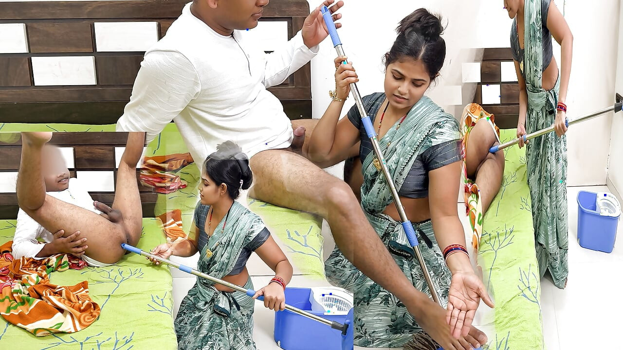 Komal's landlord Bima was sleeping while wearing the lawsuits, so I mopped her ass and then he landed in my pussy in the hustle