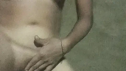 Beautiful sister-in-law has sex with finger at night